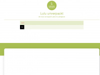 lulu-unverpackt.de Webseite Vorschau