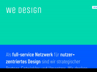 wedesign-network.de Webseite Vorschau