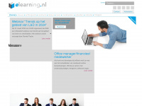 e-learning.nl Webseite Vorschau