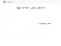 roggio.de Webseite Vorschau