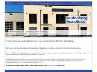 laufenberg-metallbau.de Webseite Vorschau