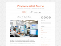 penetrationstestaustria.wordpress.com Webseite Vorschau