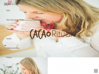 cacao-ritual.de Webseite Vorschau