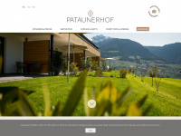 pataunerhof.com Webseite Vorschau