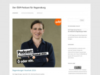 oedp-podcast-regensburg.de Webseite Vorschau