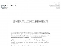 diamonds-event.de Webseite Vorschau