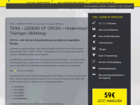 legendofcross.de Webseite Vorschau