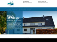 haus-seeblick-xanten.de Webseite Vorschau