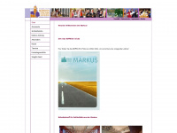 markus-gemeinde.de Webseite Vorschau