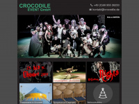 crocodile.de Webseite Vorschau