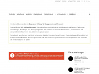 deutsche-stiftung-engagement-und-ehrenamt.de Webseite Vorschau