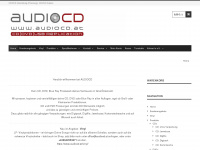 audiocd.at Webseite Vorschau