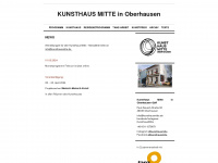 kunsthausmitte.de Webseite Vorschau
