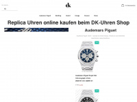 dk-uhren.de Webseite Vorschau