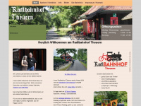 radlbahnhof-theuern.de Webseite Vorschau