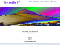 teneriffa-it.de Webseite Vorschau