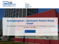 autospenglerei-wueest.ch Webseite Vorschau