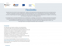 flexdemo.eu Webseite Vorschau