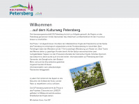 kulturweg-petersberg.de Webseite Vorschau