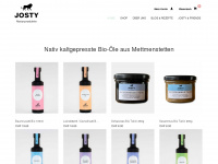 josty-naturprodukte.ch Webseite Vorschau