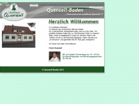 quensell-baden.de Webseite Vorschau