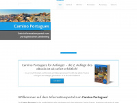 camino-portugues.de Webseite Vorschau