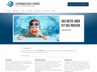 schwimmschule-wendel.de Webseite Vorschau