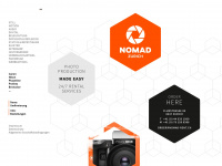 nomad-rent.ch Webseite Vorschau