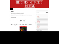 herrenberger-bühne.de Webseite Vorschau