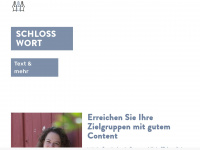 schlosswort.ch Webseite Vorschau