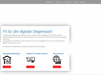 isc-digital.jimdo.com Webseite Vorschau