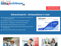 schlüsseldienst-uster.ch Webseite Vorschau