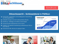 schluesseldienst-pfaeffikon.ch Webseite Vorschau