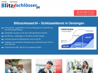 schlüsseldienst-oensingen.ch Webseite Vorschau
