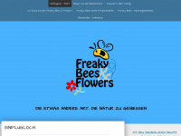 freakybees.com Webseite Vorschau