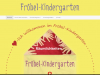 froebelkindergarten-fellbach.de Webseite Vorschau