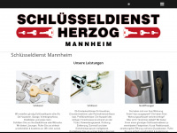 mannheimer-schluesseldienst.de Webseite Vorschau