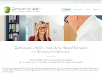 zahnarzt-kersbach.de Webseite Vorschau