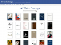 watch-catalogs.org Webseite Vorschau