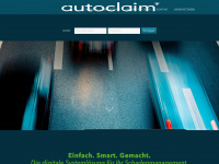 autoclaim.de Webseite Vorschau