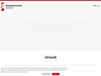 burgergemeindezermatt.ch Webseite Vorschau