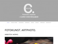 carokunst.com Webseite Vorschau