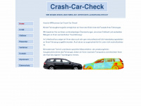 crash-car-check.de Webseite Vorschau