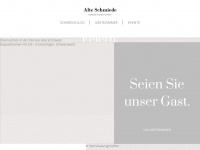alteschmiede-dunningen.de Webseite Vorschau