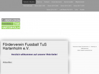 fvf-tushartenholm.de Webseite Vorschau