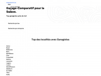 garage-comparatif.ch Webseite Vorschau