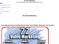 zz-video-marketing.com Webseite Vorschau