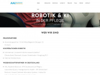 robotik-pflege.de Webseite Vorschau