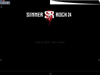 sinner-rock.de Webseite Vorschau