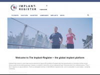 implant-register.com Webseite Vorschau